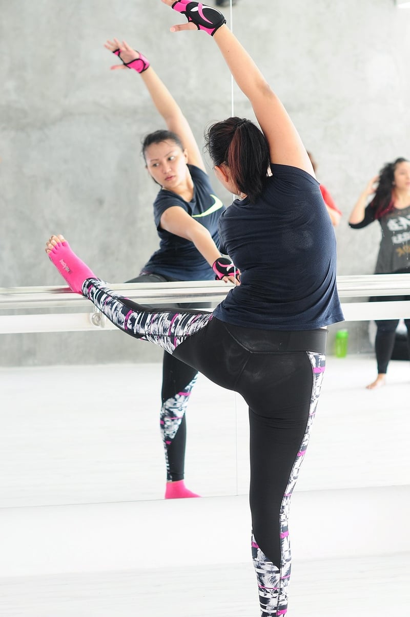 Barre Pilates class